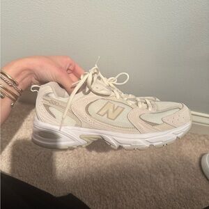 New Balance Beige Women's Sneakers